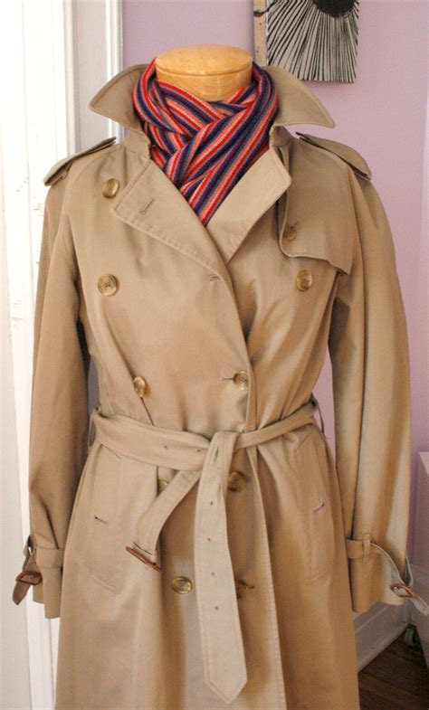 ladies burberry trench coat|authentic burberry trench.